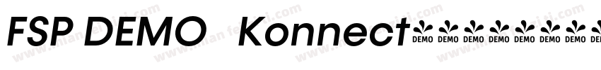 FSP DEMO   Konnect字体字体转换